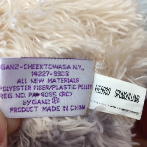 🛍️5/$20🛍️EUC Ganz Heritage Collection, Spumoni Lamb. - Picture 6 of 6